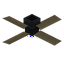 Birch Dark Ceiling Fan