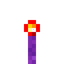Purple Wool Redstone Torch