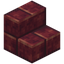 Cut Crimsite Brick Stairs