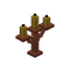 Yellow Copper Candelabra