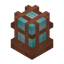 Blue Copper Cage Lamp