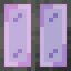 Vertical Stiped Purple Stained Glass Pane
