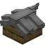 Light Gray Longer Top Roof Block (Oak)