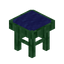 Blue Green Enchanted Seat