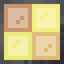 Tiled Yellow Stained Glass Pane
