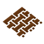 Red Sandstone Dumble Paving