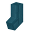 Light Blue Rain Gutter Downspout