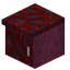 Stripped Crimson Cupboard Counter