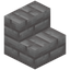 White Dacite Brick Stairs