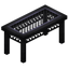 Wide Iron Patio Table