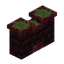 Nether Brick Grass Topped Wall
