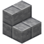 Cut Diorite Brick Stairs