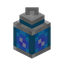 Light Blue Smooth Stone Lantern