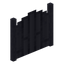 Panelled Metal Fence