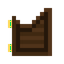 Dark Oak Western Door