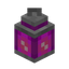 Magenta Stone Lantern