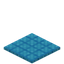 Tiled Light Blue Carpet