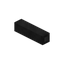 1x Black Steel Cable