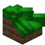 Lime Longer Roof Block (Jungle)