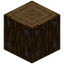 Nailed Spruce Log