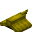 Yellow Longer Top Flat Roof (Framed)