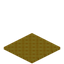 Cross Haired Yellow Carpet