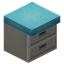 Light Blue Kitchen Drawer