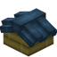 Cyan Top Roof Block (Bamboo)