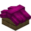Pink Top Roof Block (Oak)