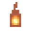 Waxed Copper Lantern