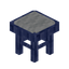 White Blue Enchanted Seat