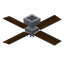 Dark Oak Light Ceiling Fan