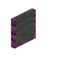 Light Gray Pink Bioshroom Flat Seat Back
