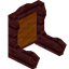 Orange Netherwood Fancy Seat Back