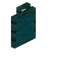 Cyan Warped Tall Seat Back