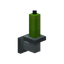 Lime Silver Wall Candle