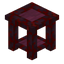 Crimson End Table