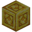 Bordered Raw Gold Block