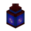 Blue Red Nether Brick Lantern