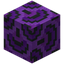 Waved Purple Glazed Terracotta