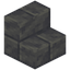 Cut Andesite Brick Stairs