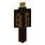 Dark Oak Tiki Torch