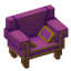 Magenta Armchair