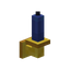 Blue Golden Wall Candle