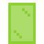 Lime Glass Door