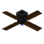 Dark Oak Dark Ceiling Fan