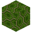Hexagonical Lime Glazed Terracotta