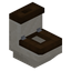 Dark Oak Toilet