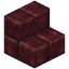 Cut Crimsite Brick Stairs