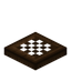 Checkered Dark Oak Trapdoor